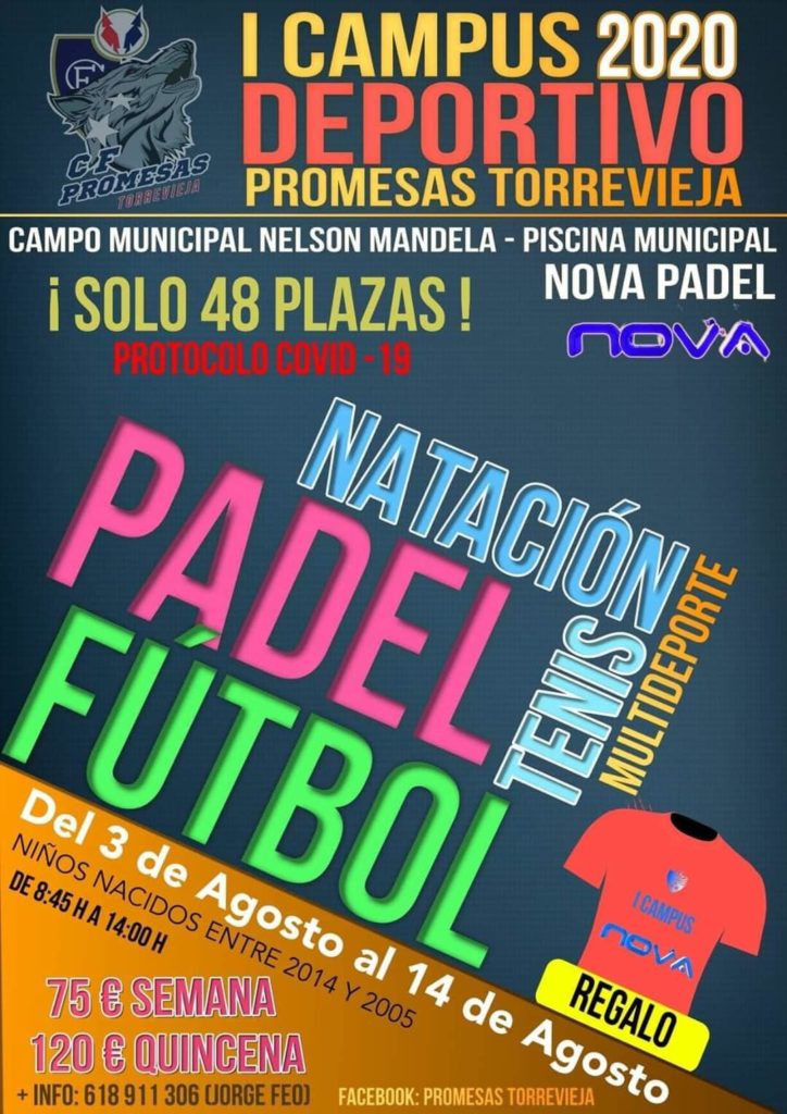 ¡¡CAMPUS DEPORTIVO PROMESAS TORREVIEJA!!