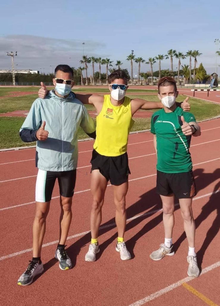 🔝Los olímpicos Robert Heffernan y Håvard Haukenes, entrenan en las instalaciones deportivas de Torrevieja junto con nuestro atleta Luis Mánuel Corchete