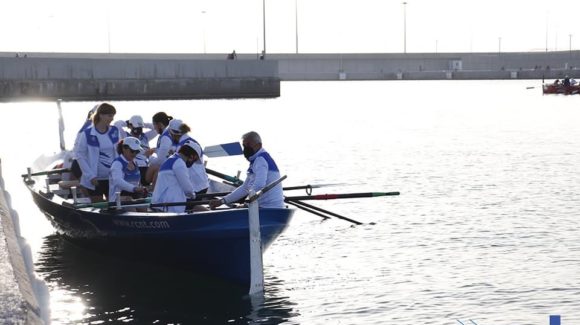 Nuevo ORO en veteranos femenino y masculino en la «IV REGATA LIGA BANCO FIJO» en Valencia.