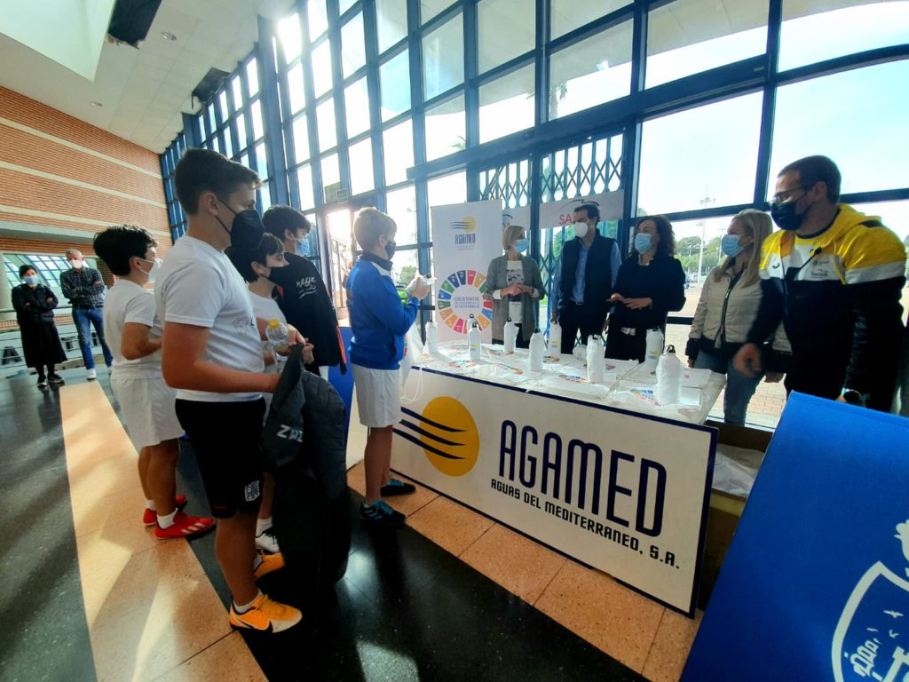 AGAMED INVOLUCRADA CON LOS DEPORTISTAS Y APOYANDO EL COMPROMISO SOCIAL DE UNA GESTIÓN SOSTENIBLE DEL AGUA