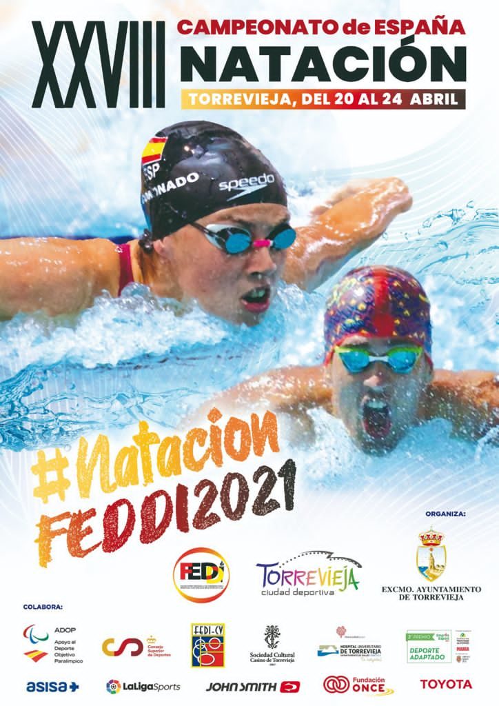 📣Torrevieja, sede del 🏆CAMPEONATO DE ESPAÑA🇪🇸 #FEDDI DE NATACIÓN!!🏊🏻‍♂️