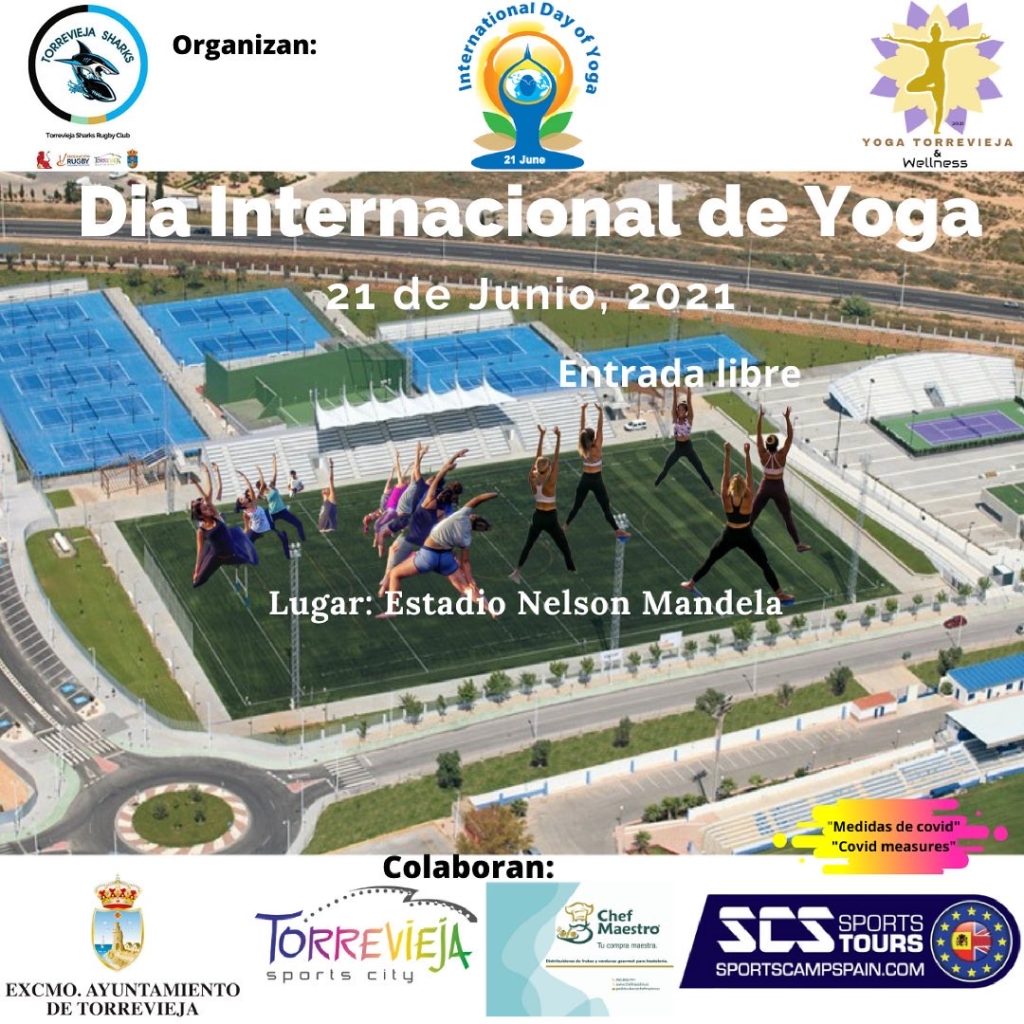 🧘‍♀️‍ El día 21 de junio Torrevieja conmemorará el DÍA INTERNACIONAL DEL YOGA