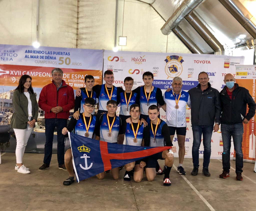 🚣‍♀️CADETES MASCULINOS BRONCE🥉 EN EL CAMPEONATO DE ESPAÑA DE LLAUT MEDITERRÁNEO
