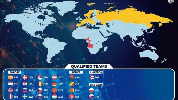 (Español) Se actualiza el mapa de las selecciones clasificadas para el Campeonato del Mundo de Balonmano Femenino España 2021 (Español) Se actualiza el mapa de las selecciones clasificadas para el Campeonato del Mundo de Balonmano Femenino España 2021