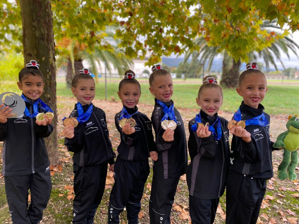 ✨EL CONJUNTO PREBENJAMIN, DANIELA Y ANNA DEL CGRítmica TORREVIEJA, grandes resultados en VALLADOLID✨