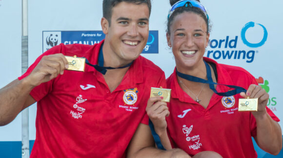 (Español) ANDER MARTÍN Y ESTHER BRIZ, BICAMPEONES DEL MUNDO AL GANAR EL ORO EN EL WORLD ROWING COASTAL CHAMPIONSHIPS, IGUALANDO SU ORO DEL WORLD ROWING BEACH SPRINT. (Español) ANDER MARTÍN Y ESTHER BRIZ, BICAMPEONES DEL MUNDO AL GANAR EL ORO EN EL WORLD ROWING COASTAL CHAMPIONSHIPS, IGUALANDO SU ORO DEL WORLD ROWING BEACH SPRINT.