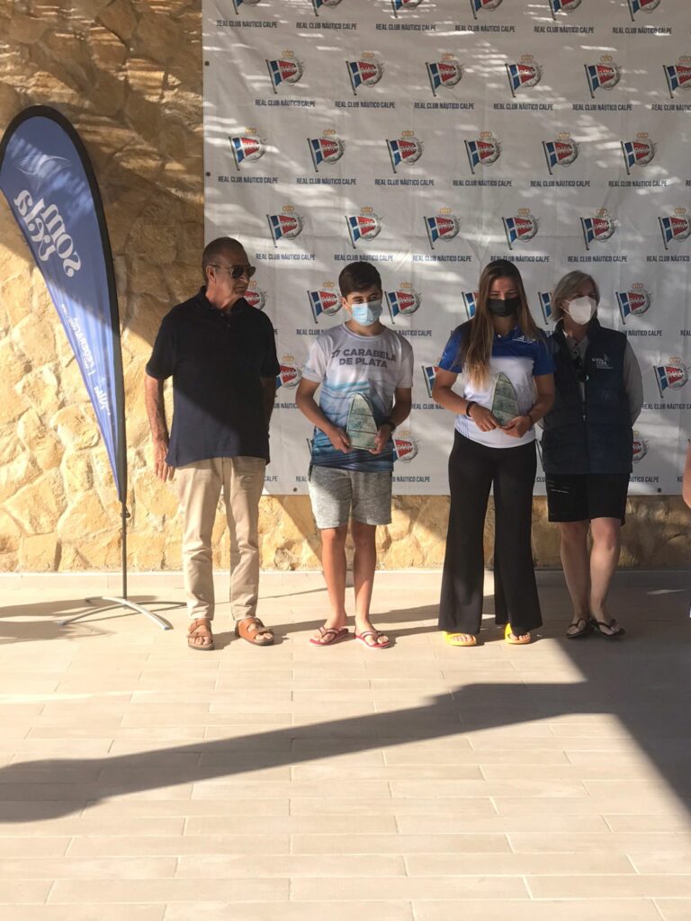 🏆ADRIANA CASTRO 🥇CAMPEONA FEMENINA SUB-18 Y SUB-16 Y 🥉BORJA PASTOR TERCERO MASCULINO SUB-16 Y SUB- 18 EN EL TROFEO RCN CALPE VELA LIGERA 2021 DE LA CLASE ILCA