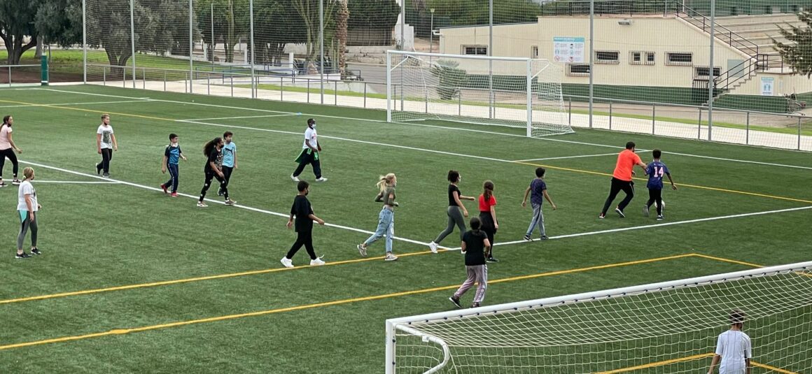 (Español) Alumnos del CEIP Amanecer visitan las instalaciones de la Ciudad Deportiva