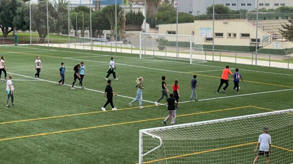(Español) Alumnos del CEIP Amanecer visitan las instalaciones de la Ciudad Deportiva
