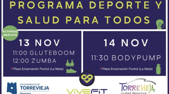 (Español) ¡Este fin de semana las actividades de Deporte y Salud para Todos se realizarán en La Mata! (Español) ¡Este fin de semana las actividades de Deporte y Salud para Todos se realizarán en La Mata!