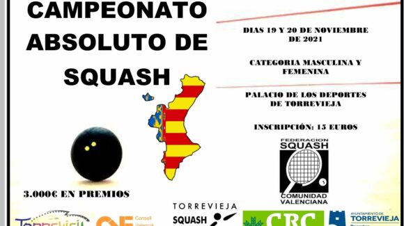 (Español) 🏆CAMPEONATO ABSOLUTO DE SQUASH DE LA COMUNIDAD VALENCIANA 2021 MASCULINO Y FEMENINO. (Español) 🏆CAMPEONATO ABSOLUTO DE SQUASH DE LA COMUNIDAD VALENCIANA 2021 MASCULINO Y FEMENINO.