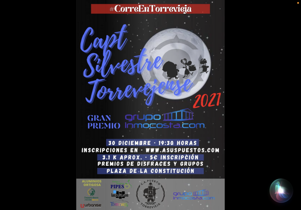 🏃🎅 CAPT SILVESTRE TORREVEJENSE · GRAN PREMIO INMOCOSTA 🎅🏃