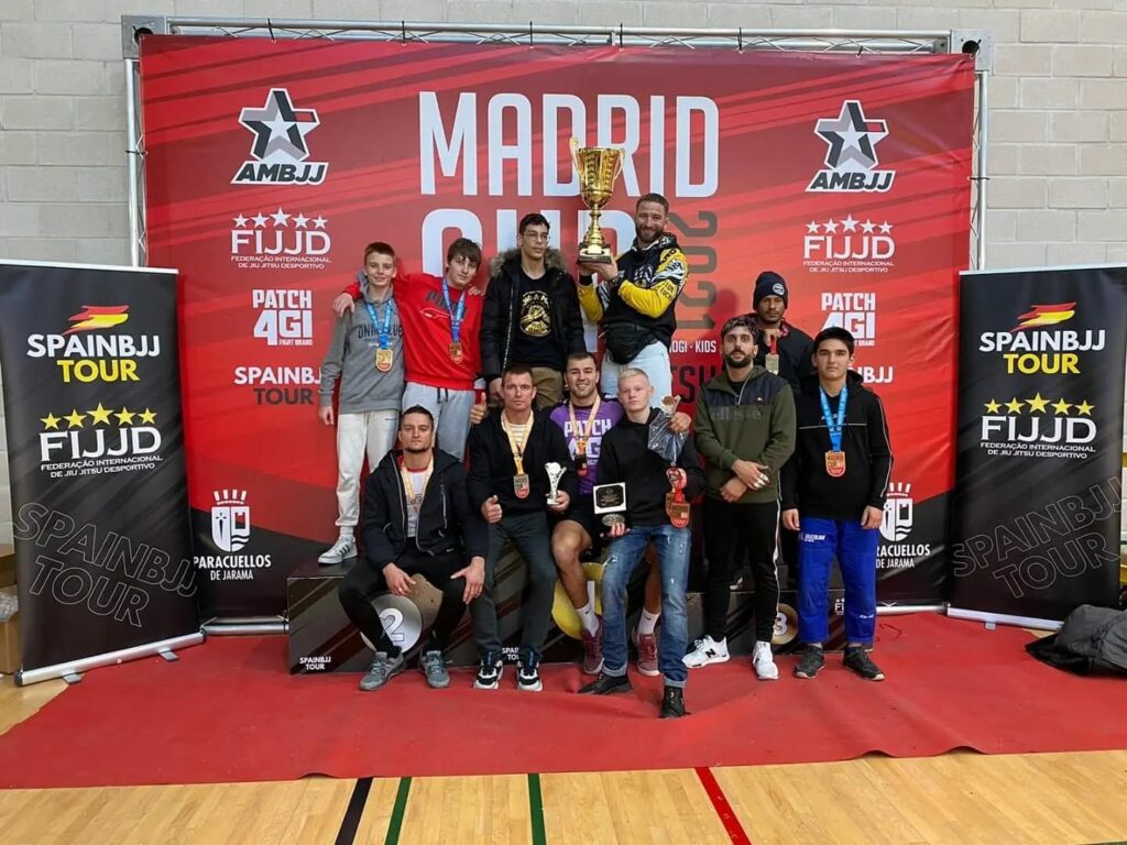 EXCELENTES RESULTADOS PARA EL CLUB MANO A MANO EN LA MADRID CUP BJJ 2021