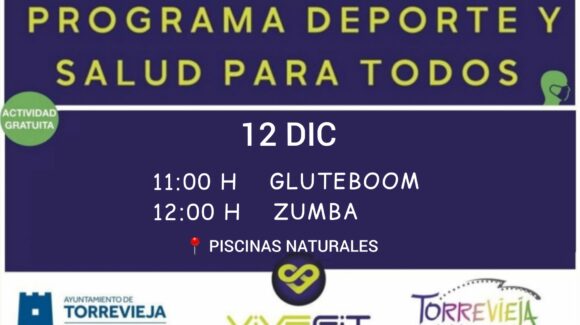 (Español) GLUTEBOOM Y ZUMBA ESTE DOMINGO EN LAS PISCINAS NATURALES (Español) GLUTEBOOM Y ZUMBA ESTE DOMINGO EN LAS PISCINAS NATURALES