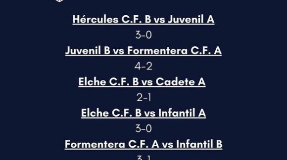 (Español) RESULTADOS DE LOS PARTIDOS DEL TORREVIEJA CF DE ESTE FIN DE SEMANA (Español) RESULTADOS DE LOS PARTIDOS DEL TORREVIEJA CF DE ESTE FIN DE SEMANA