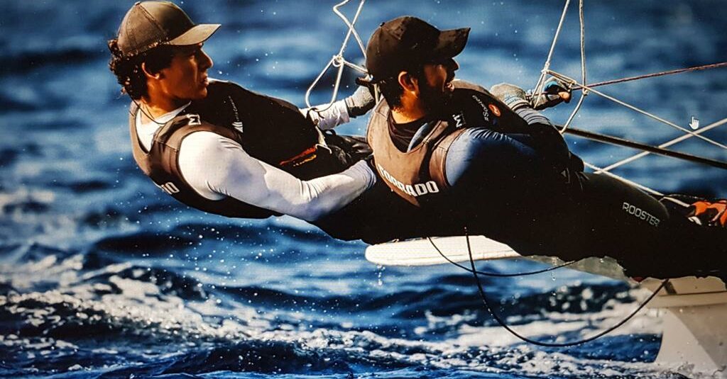 ANTONIO TORRADO Y ANDRÉS BARRIO, SÉPTIMOS EN 49ER EN LA LANZAROTE INTERNATIONAL REGATTA PARA CLASES OLÍMPICAS.
