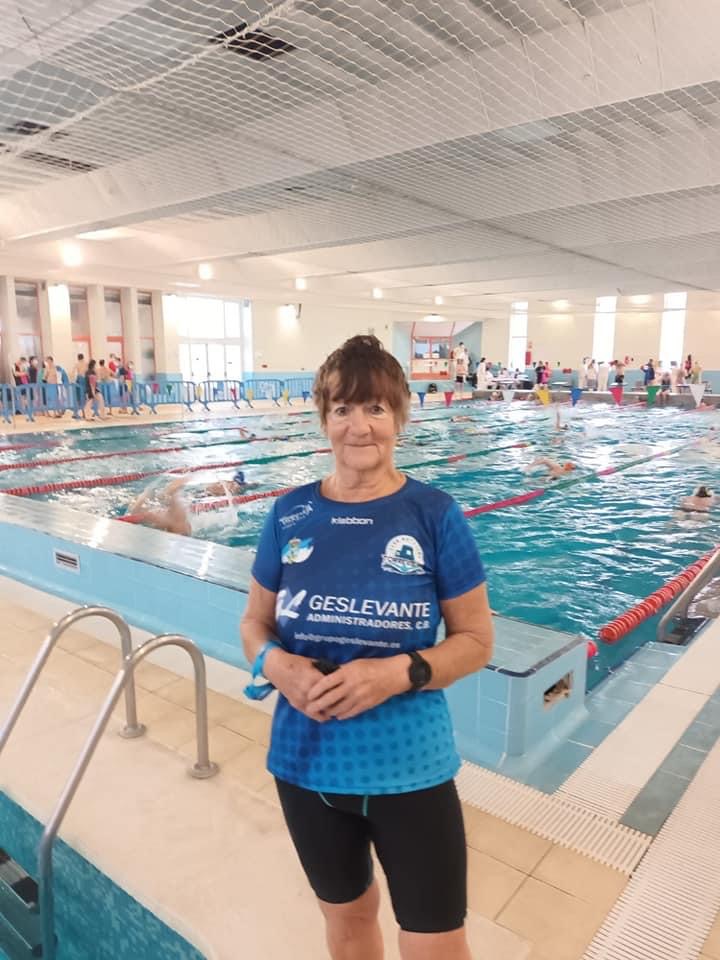 BERYL ALTABAS (+75), ROMPE LOS RECORDS DE ESPAÑA EN 100 BERYL ALTABAS (+75), ROMPE LOS RECORDS DE ESPAÑA EN 100