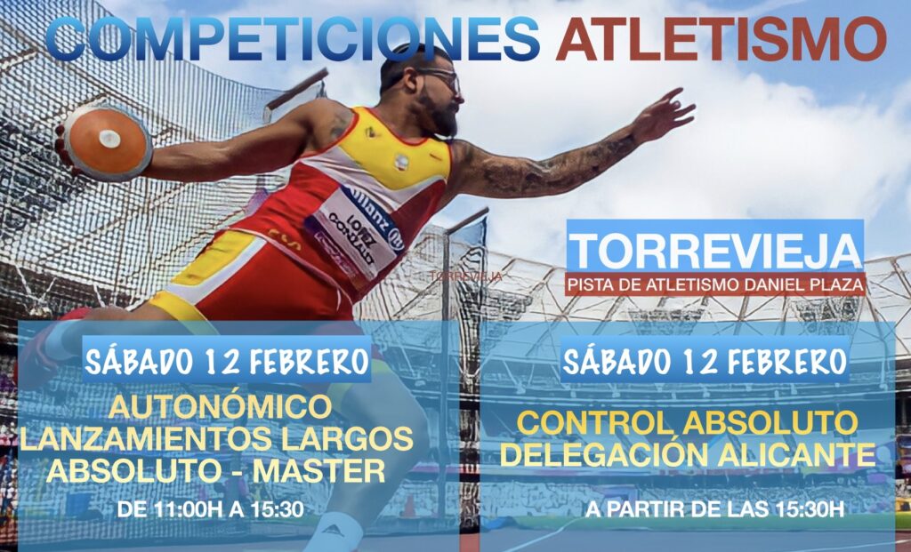 🏆Sábado de atletismo en la Ciudad de Torrevieja