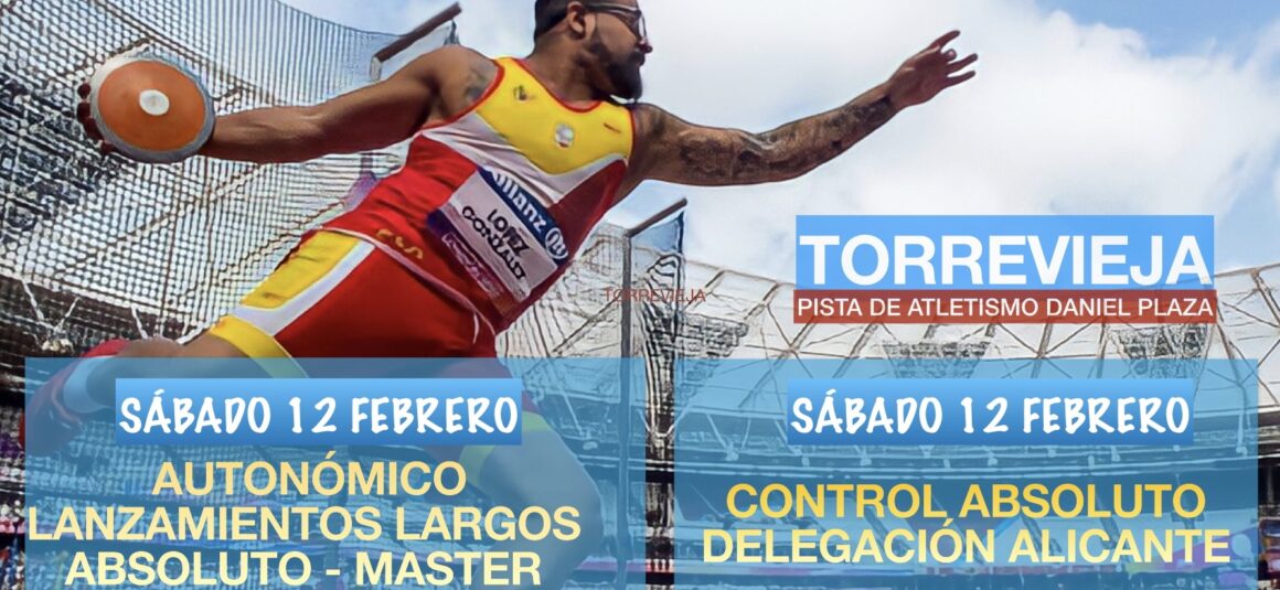 🏆Sábado de atletismo en la Ciudad de Torrevieja