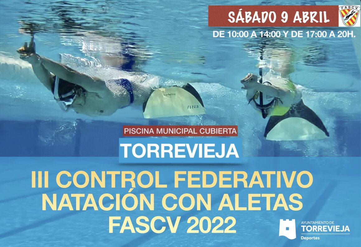 🏆III Control federativo Natación con Aletas FASCV 2022🤿