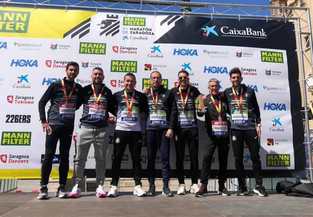 🇪🇸 El Club Atletismo Puerto de Torrevieja, 3º ABSOLUTO POR EQUIPOS Y MÁSTER EN EL CAMPEONATO DE ESPAÑA MARATÓN EN Zaragoza.