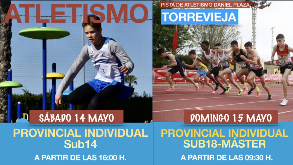 🏆2 competiciones nuevas de atletismo para este fin de semana