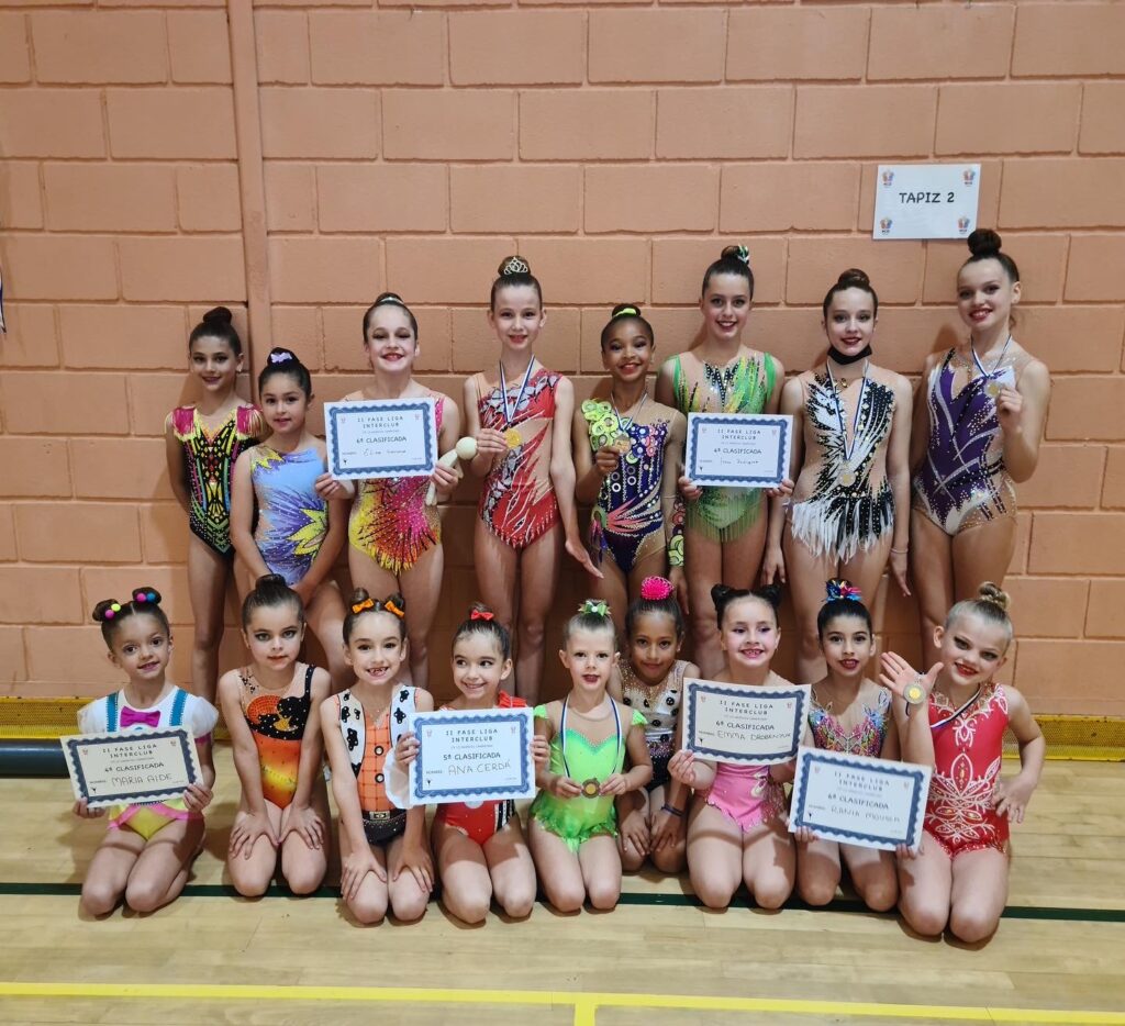 🏆✨BUENA 2ª FASE LIGA INTERCLUB ALICANTE PARA EL GIMNASIA RÍTMICA TORREVIEJA✨🏆