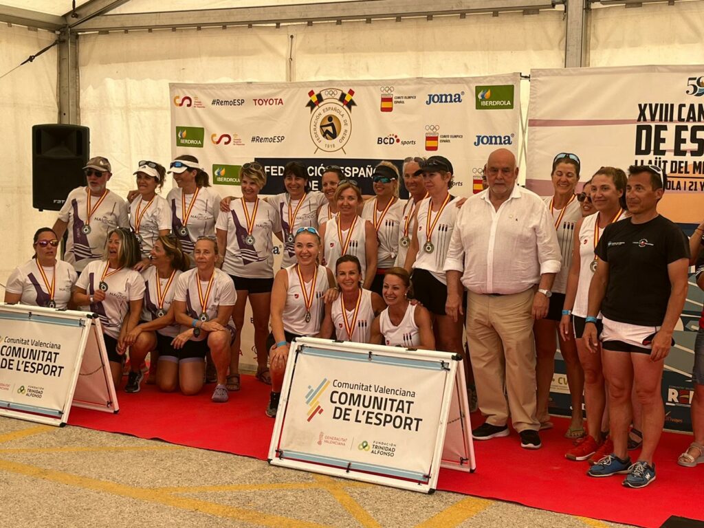 🏆Las veteranas del Club Remo Torrevieja, CAMPEONAS DE ESPAÑA🇪🇸 en el Campeonato de España llaut Mediterráneo este fin de semana en Santa Pola!👏🏻👏🏻👏🏻