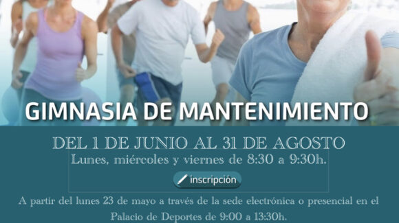 (Español) 📣Nuevas inscripciones para la actividad de GIMNASIA DE MANTENIMIENTO!!🏃♂️💃 (Español) 📣Nuevas inscripciones para la actividad de GIMNASIA DE MANTENIMIENTO!!🏃♂️💃