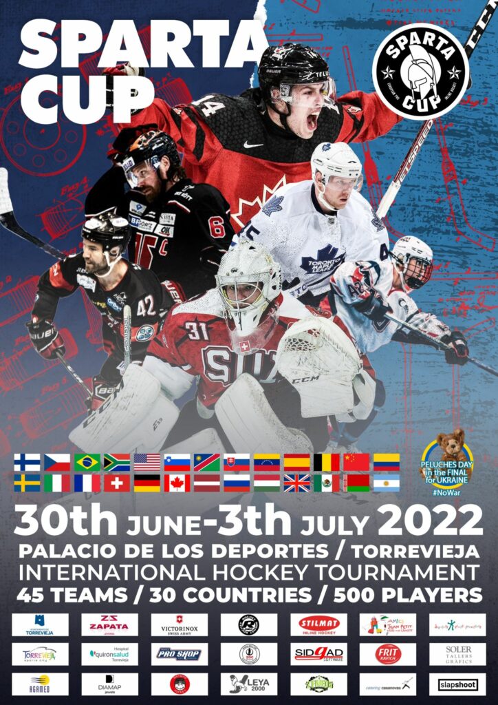 🏆MÁS DE 500 DEPORTISTAS DE 30 NACIONALIDADES Y PERTENECIENTES A 45 EQUIPOS COMPETIRÁN EN LA SPARTA CUP DE HOCKEY