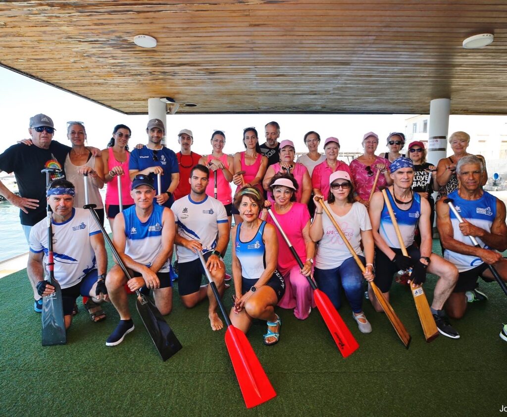 🚣Nace el primer equipo de Dragon Boat BCS en el RCN Torrevieja “Sal Rosa” de mujeres que han superado el cáncer de mama