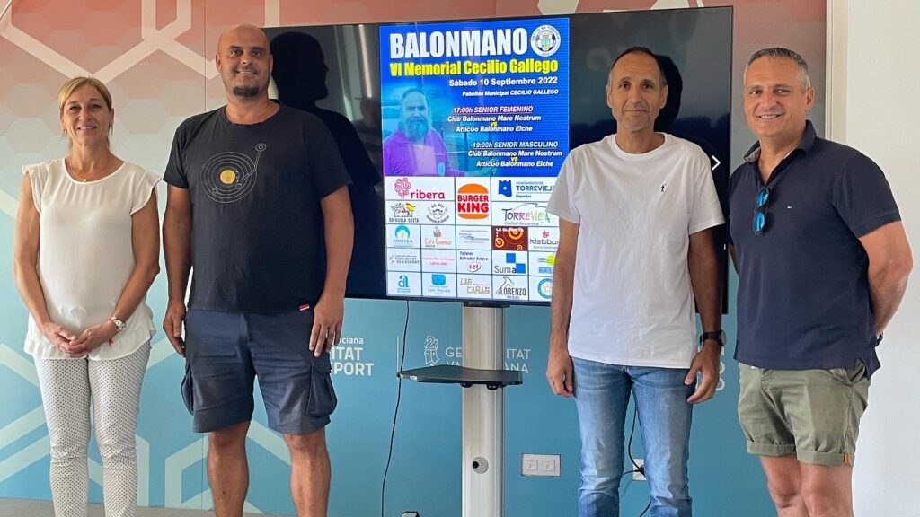 🤾🏻El Mare Nostrum y el Elche se miden en el VI Memorial Cecilio Gallego👏🏻