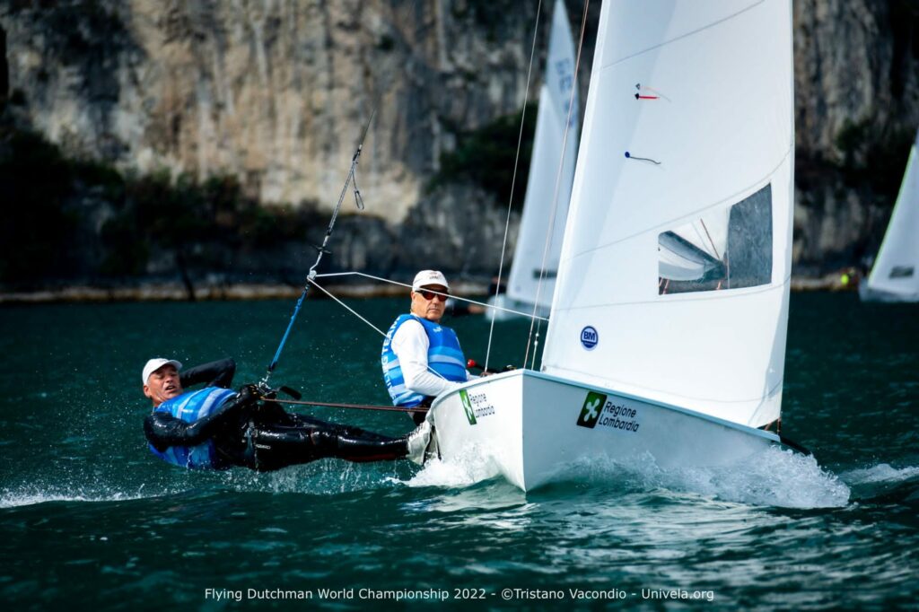 ⛵️Ginés Romero y Justo Gil, Francisco Martínez y Pepe Ruiz entre los mejores en el Campeonato Mundial Flying Dutchman celebrado en Campione del Garda👏🏻👏🏻