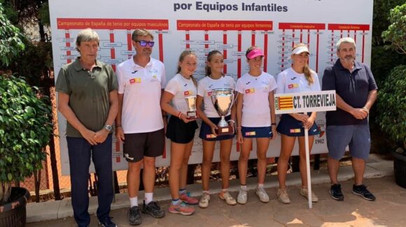 (Español) El equipo infantil femenino del Club de Tenis Torrevieja se ha proclamado Campeón de España (Español) El equipo infantil femenino del Club de Tenis Torrevieja se ha proclamado Campeón de España