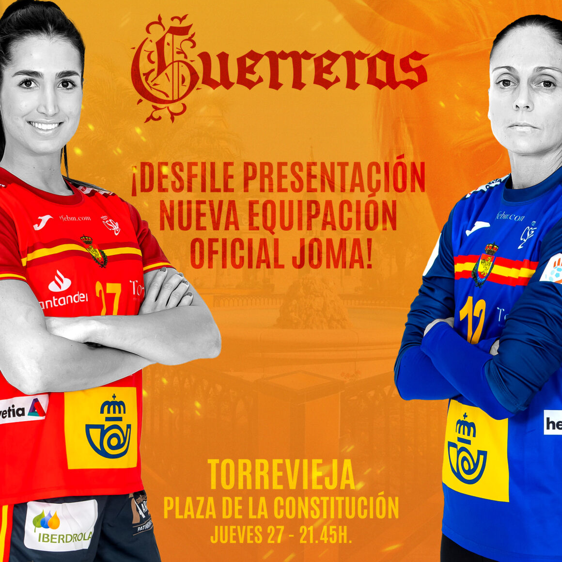 🤾‍♀️Las 🇪🇸GUERRERAS protagonizarán un DESFILE este JUEVES en TORREVIEJA👌🏻
