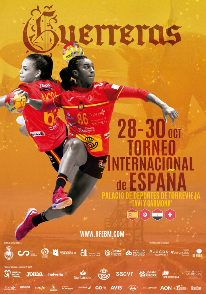 🇪🇸Torrevieja acoge el XXV Torneo Internacional de España de Balonmano femenino🤾‍♀️