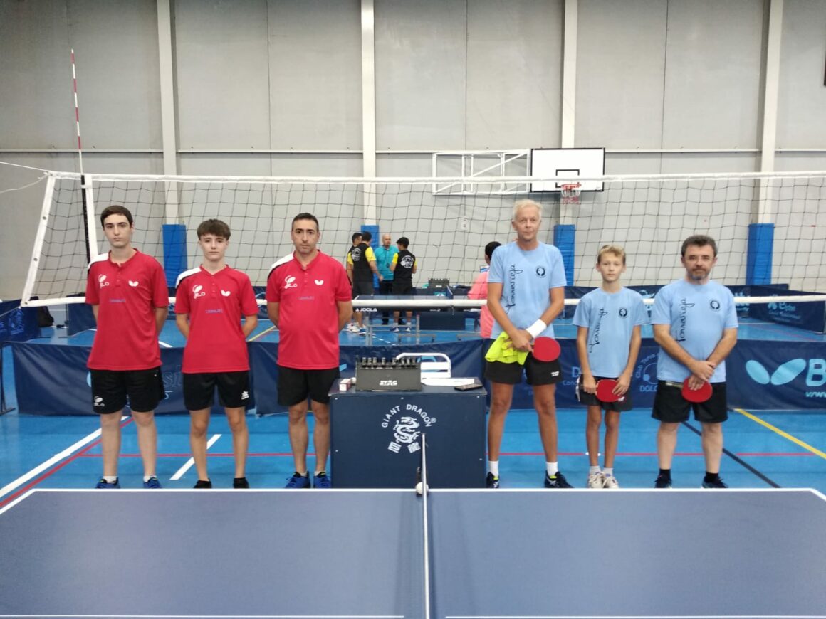 👉🏻La Escuela Municipal de TENIS MESA de Torrevieja, se impone al Aspe por 6-0