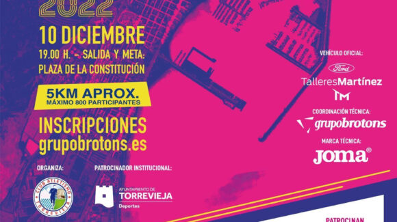 (Español) ✍️Torrevieja abre inscripciones de su VIII Carrera Nocturna Fiestas Patronales de la Purísima (Español) ✍️Torrevieja abre inscripciones de su VIII Carrera Nocturna Fiestas Patronales de la Purísima
