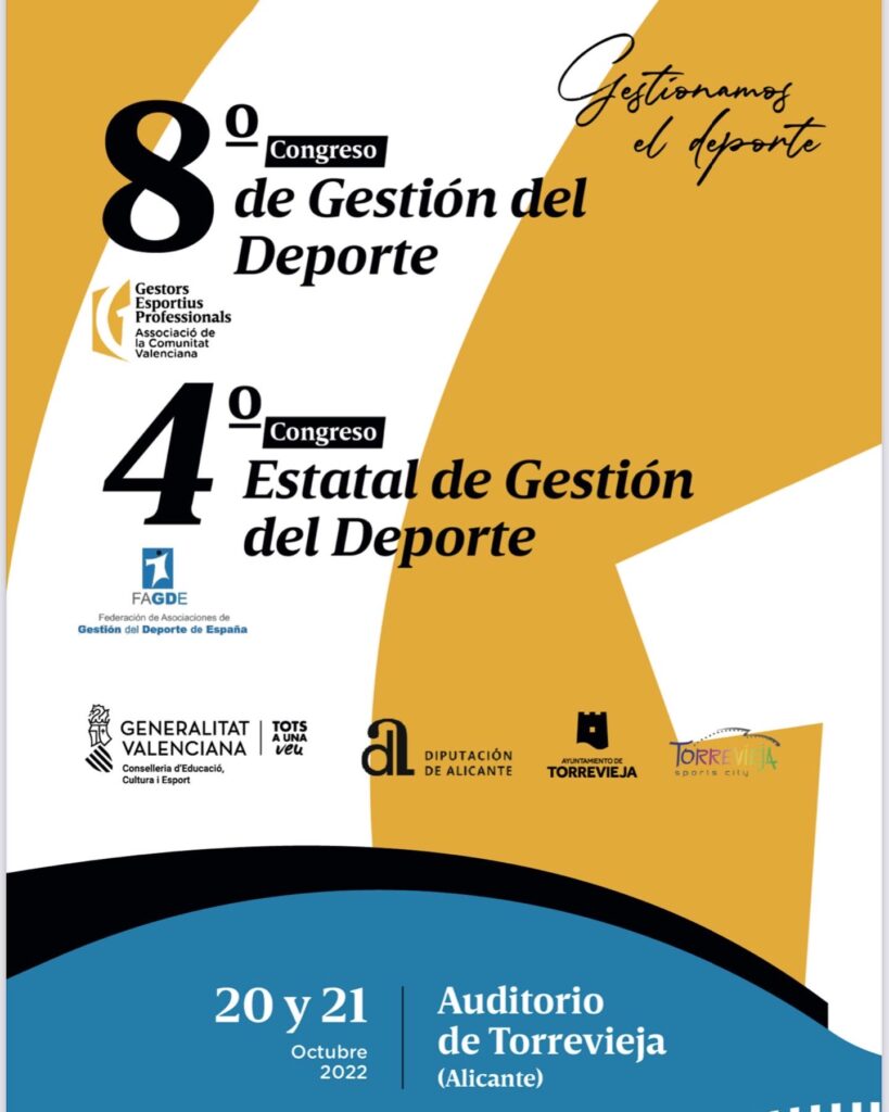 🏆El Congreso de GEPACV y FAGDE arranca analizando las tendencias del deporte y su gestión al servicio de la sociedad👏🏻