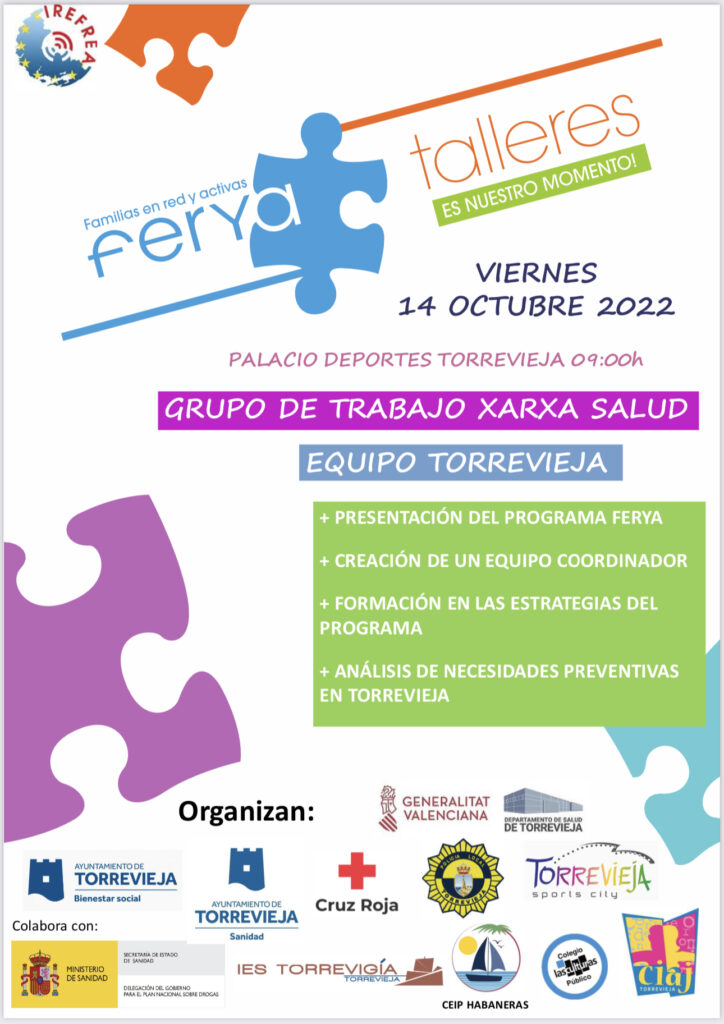 👉🏻El Grupo de trabajo Xarsa salud de Torrevieja organiza una jornada de formación