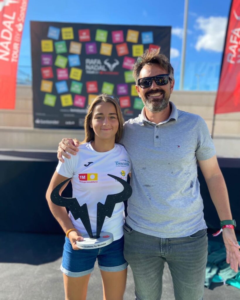 🏆Charo Esquiva campeona infantil del Máster del circuito Rafa Nadal en Manacor