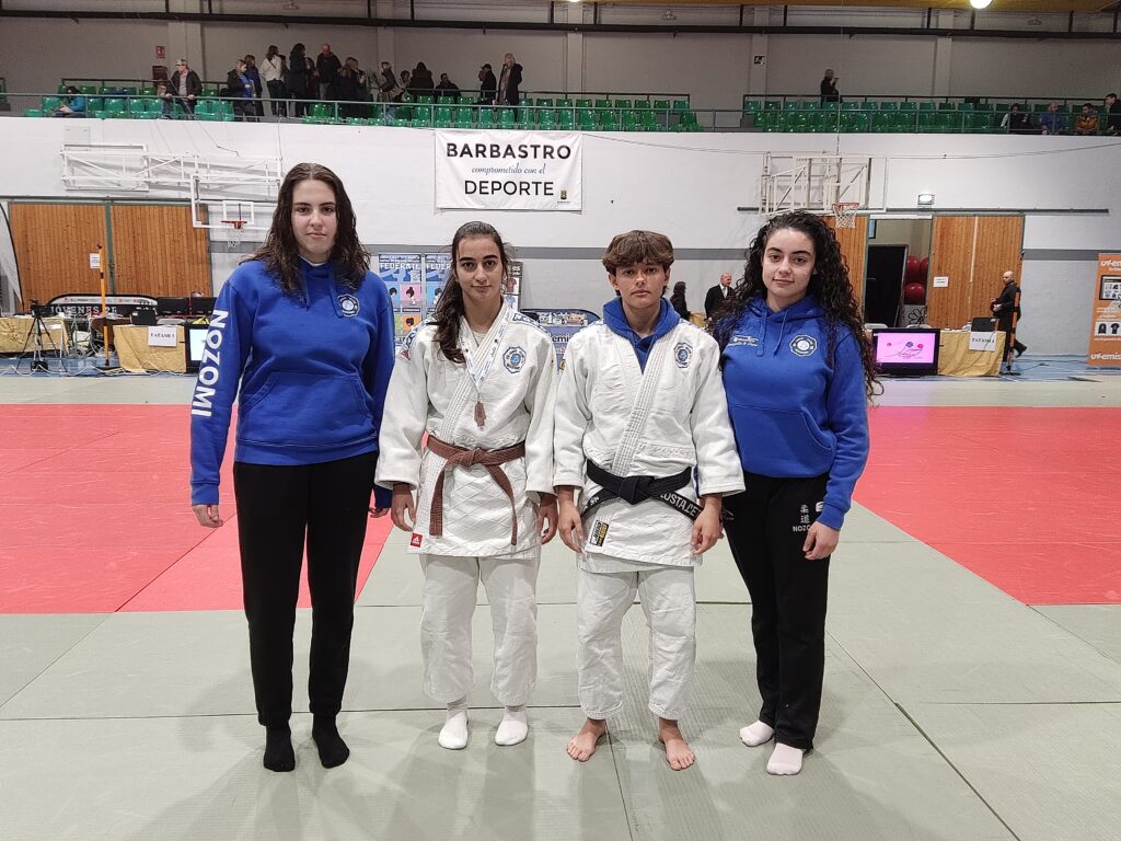 🥋EL JUDO CLUB NOZOMI SUMA UN NUEVO 🥉BRONCE EN LA COPA DE ESPAÑA “A” DE ARAGÓN
