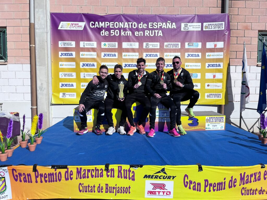 🏆🇪🇸EL CLUB ATLETISMO PUERTO TORREVIEJA CAMPEONES DE ESPAÑA POR CLUBS EN LOS 50K DE BURJASSOT👏🏻