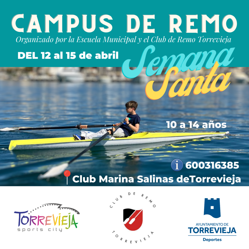 🚣‍♀️ CAMPUS DE REMO GRATUITO