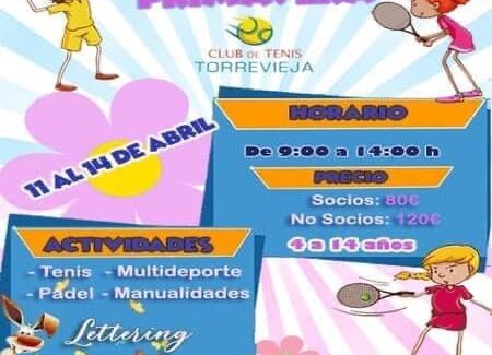 (Español) Campus de Primavera del Club de Tenis Torrevieja (Español) Campus de Primavera del Club de Tenis Torrevieja