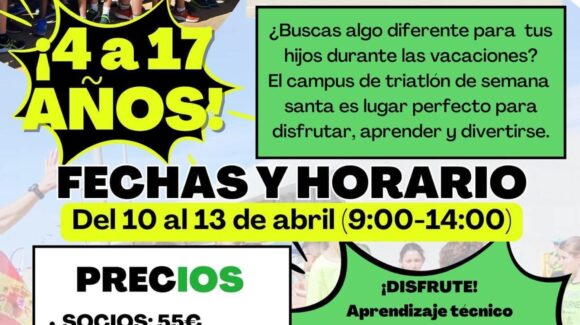 (Español) 🏆El 2º campus del Club Triatlón Torrevieja de semana santa es una realidad✅ (Español) 🏆El 2º campus del Club Triatlón Torrevieja de semana santa es una realidad✅