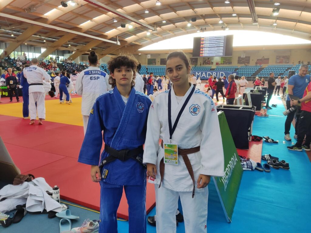 🥇🥋CLAUDIA MORALES IMBERNÓN Y ALICIA HOSTALET CECILIA DEL JUDO CLUB NOZOMI DE TORREVIEJA, 🏆🇪🇸CAMPEONAS DE ESPAÑA CADETE