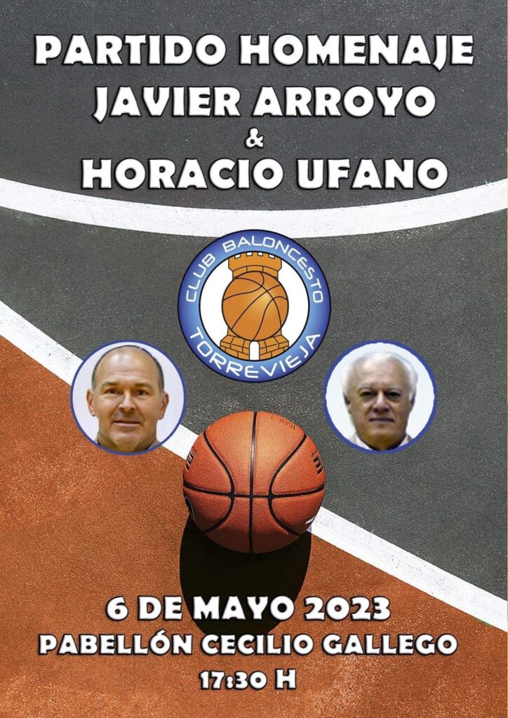 🏀Partido homenaje baloncesto por la memoria de Javier Arroyo y Horacio Ufano.