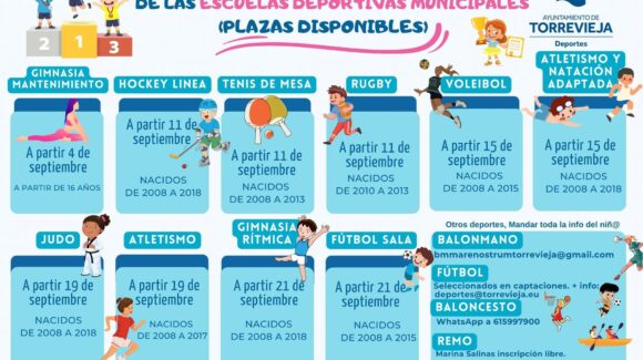 INSCRIPCIONES PARA NUEVOS ALUMNOS DE LAS ESCUELAS DEPORTIVAS MUNICIPALES 23/24 ♂️⚽️♂️⛹️♂️ INSCRIPCIONES PARA NUEVOS ALUMNOS DE LAS ESCUELAS DEPORTIVAS MUNICIPALES 23/24 ♂️⚽️♂️⛹️♂️