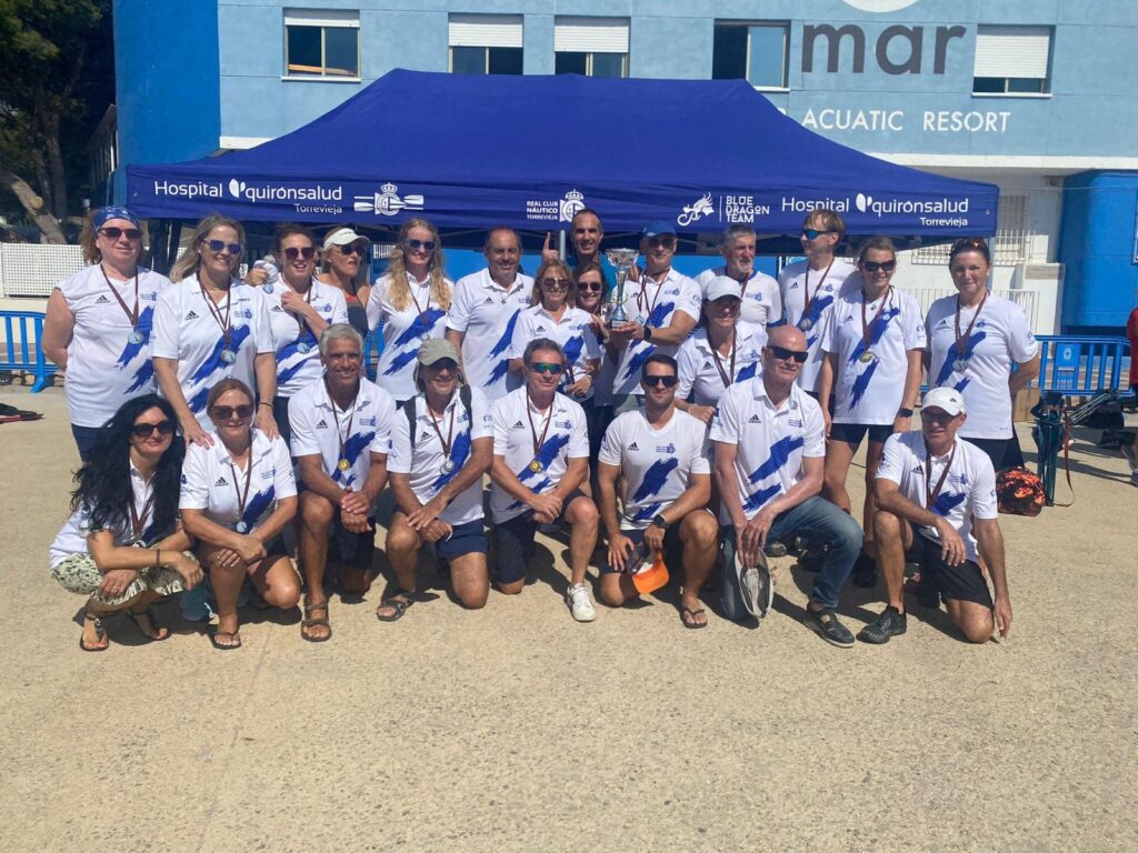 DOS OROS Y TRES PLATAS EN EL FESTIVAL DE DRAGON BOAT EN LOS ALCÁZARES
